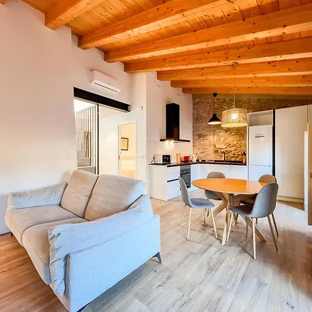 Ganganell Atic Apartamento Con Terraza En Besalu Exterior photo